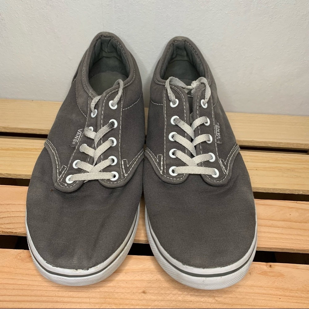 Women’s Gray Vans Size 8